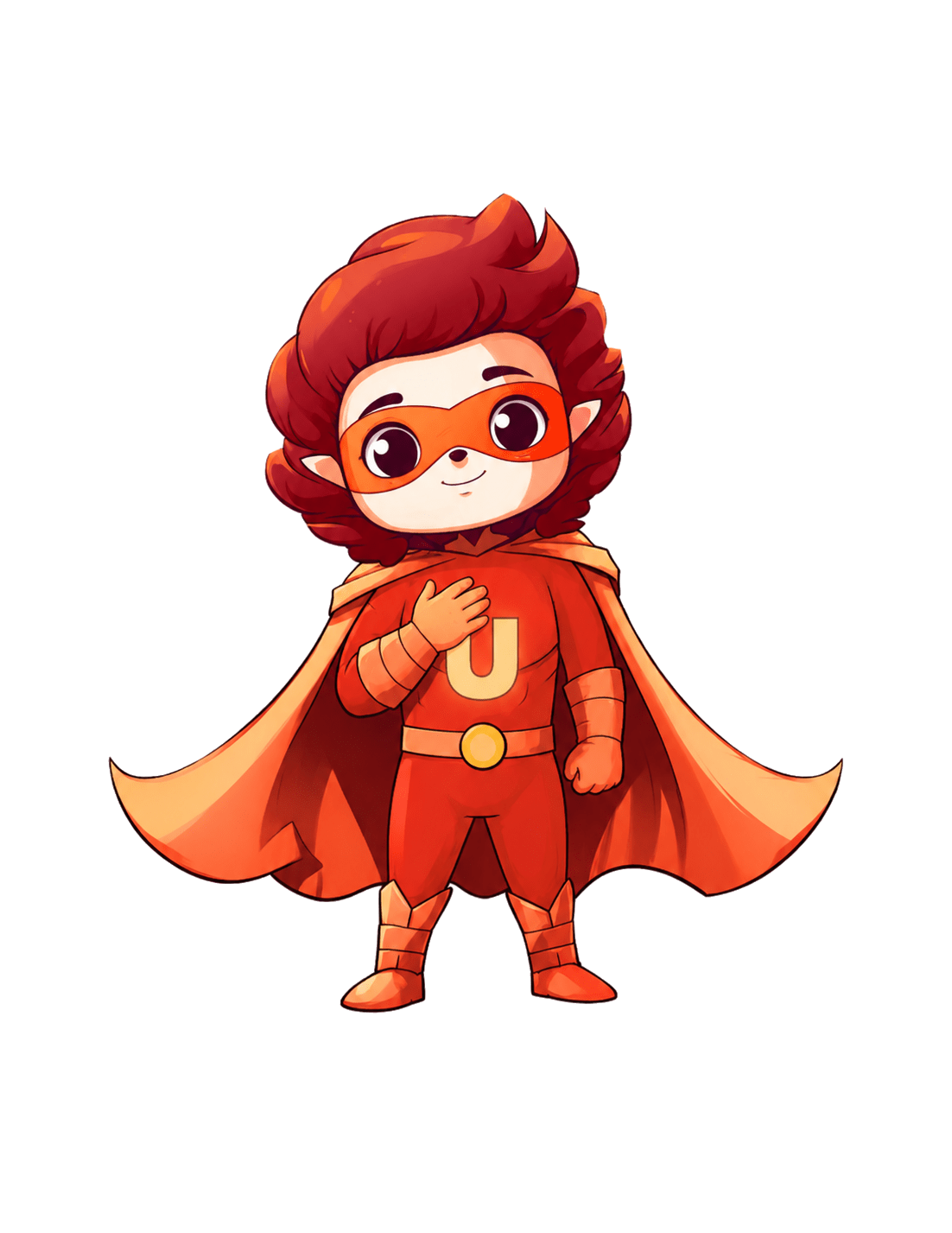 Understanding U, vowel superhero